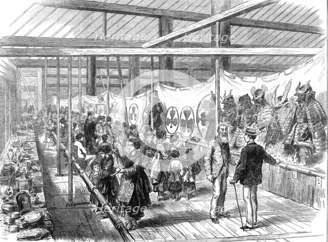 Exhibition of Arts and Manufactures at Kiyoto, Japan, 1872. Creator: Unknown.