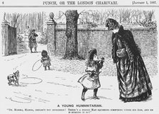 'A Young Humanitarian', 1887. Artist: George du Maurier