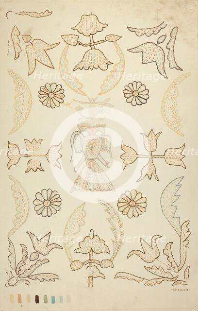 Wall Decoration, 1935/1942. Creator: Marjery Parish.