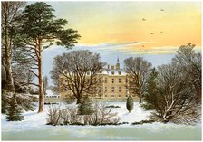 Warter Priory, near Pocklington, Yorkshire, home of the Wilson family, c1880. Artist: Unknown