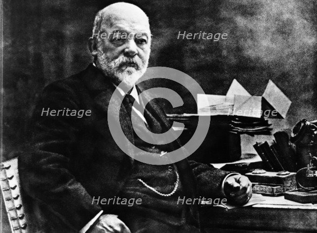 Gottlieb Daimler, 1899. Artist: Unknown