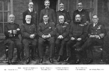 Inter-allied Solidarity; The Inter-Allied Naval Council, meeting for the first time.., 1918. Creator: Unknown.