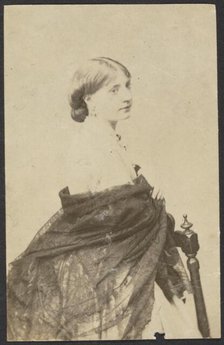 Portrait of a Woman, late 19th century. Creator: Unknown.