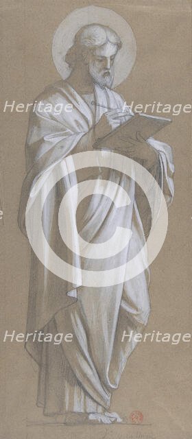 Saint Matthew, 1835-67. Creator: Camille-Auguste Gastine.
