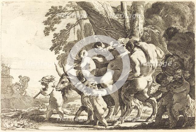 Drunken Silenus, 1650s. Creator: Michel Dorigny.