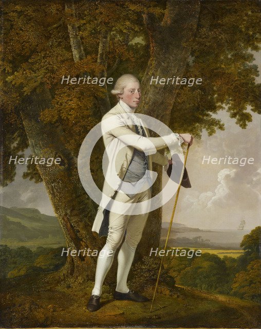 Portrait of John Milnes. Artist: Wright of Derby, Joseph (1734-1797)