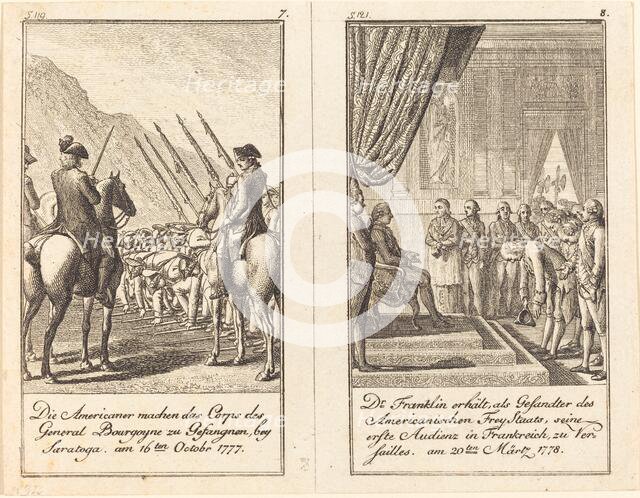 The History of the United States, 1783/1784. Creator: Daniel Nikolaus Chodowiecki.