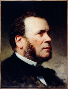Portrait of Ferdinand Barrot (1806-1883), politician, 1867. Creator: Adolphe Yvon.