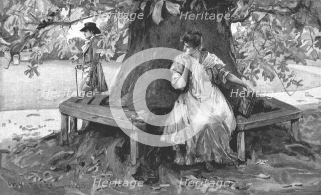 "Who can it be?" after W Hatherell, R.I.', 1890. Creator: Unknown.