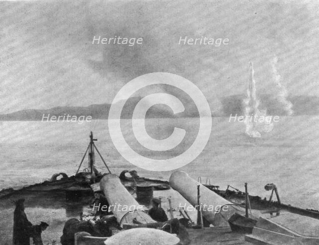 'Anzac et Suvla; derniere vue de Suvla', 1915 (1916). Creator: Norman Wilkinson.