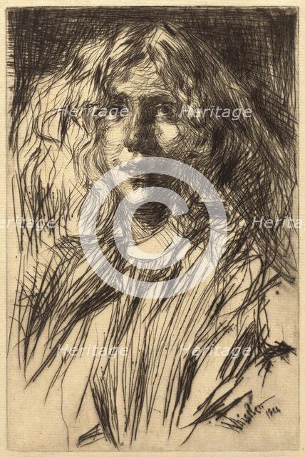 Jo, 1861. Creator: James Abbott McNeill Whistler.