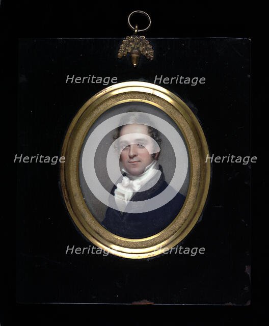 Portrait of a Gentleman, ca. 1825. Creator: Fitz Hugh Lane.