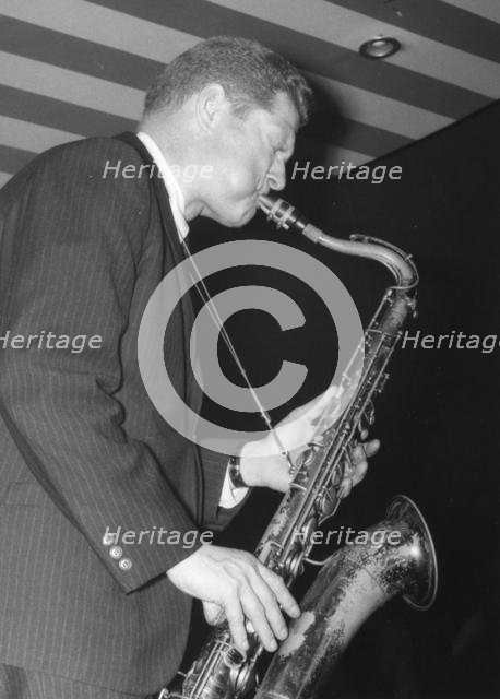 Zoot Sims, Marquee Club, London, 1961. Creator: Brian Foskett.