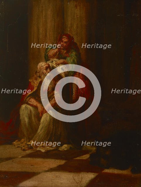 Tobias and Anna?, 1st half of 19th century. Creator: Unknown.