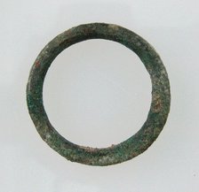 Plain Ring, Frankish, 7th century. Creator: Unknown.