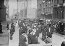 Easter Parade, Fifth Ave., New York, 1910. Creator: Bain News Service.