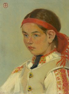 Girl from Dacolom, 1902-1905. Creator: Emil Pacovský.