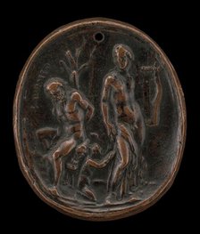 Apollo, Marsyas, and Olympus, 15th century. Creator: Unknown.