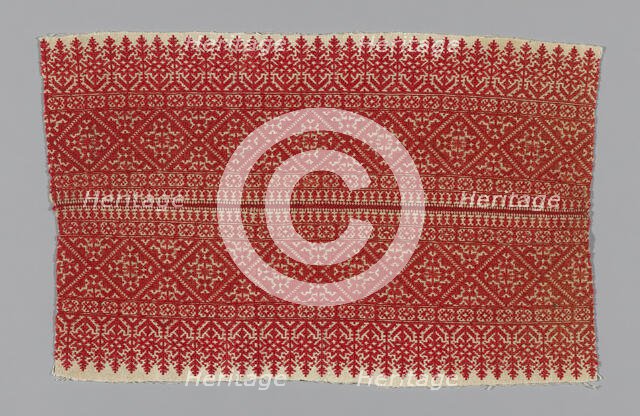 Fragment, Morocco, 19th century. Creator: Unknown.