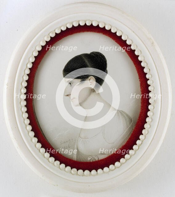 Portrait of a lady, 1810. Creator: Unknown.