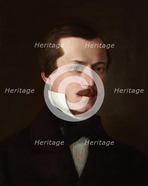 Portrait of Adolf Poller, c1858. Creator: Andrzej Bronislaw Grabowski.