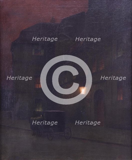 The coach , c. 1900. Artist: Schikaneder, Jakub (1855-1924)