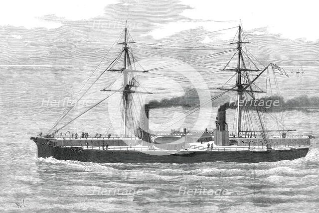 Our Ironclad Fleet: H.M.S. Inflexible, 1876. Creator: Unknown.