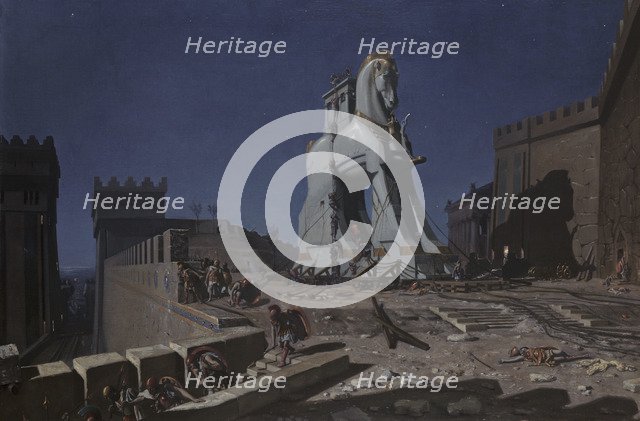 Trojan Horse, 1874.