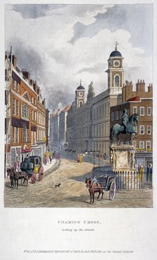 Charing Cross, Westminster, London, 1811.   Artist: Anon