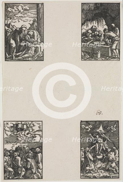 The Fall and Redemption of Man, c. 1515. Creator: Albrecht Altdorfer (German, c. 1480-1538).