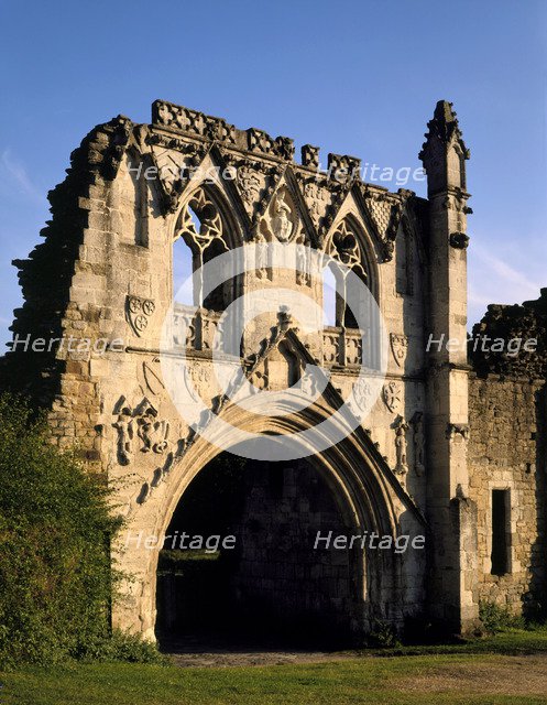 Kirkham Priory, North Yorkshire, 1999. Artist: J Richards