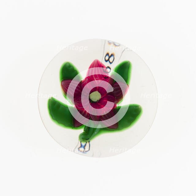 Paperweight, France, 19th century. Creator: Saint-Louis Glassworks.