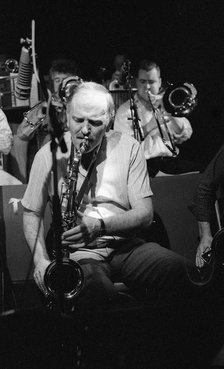 Duncan Lamont, Ronnie Scott's Jazz Club, London, Sep 1989. Creator: Brian O'Connor.
