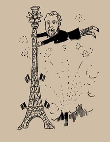 Comment on regarde la tour Eiffel, 06-1889, 1889. Creator: Anonymous.
