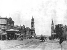 King William Street looking south, Adelaide, Australia, 1895.  Creator: York & Son.