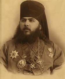 Greek Bishop of Alaska, 1894. Creator: Alfred Lee Broadbent.