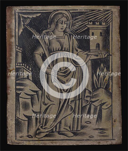 Saint Barbara. Creator: Unknown.