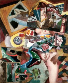 Untitled (Coty) , c1917. Creator: Souza-Cardoso, Amadeo de (1887-1918).