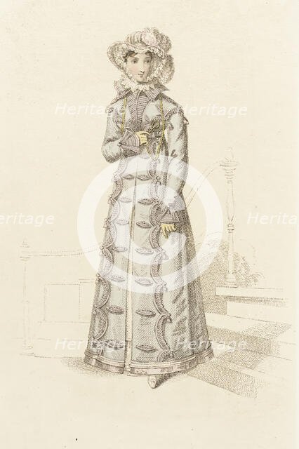 Fashion Plate (Carriage Dress), 1821. Creator: John Bell.