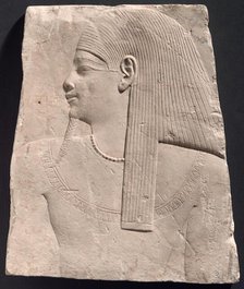 Relief Plaque Depicting a God, Egypt, Ptolemaic Period (305-30 BCE). Creator: Unknown.