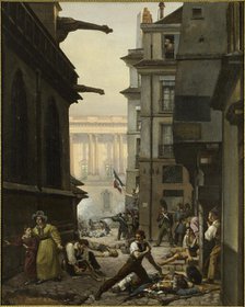 Episode of July 29, 1830, in the morning, 1831. Creator: Paul Claude-Michel Carpentier.