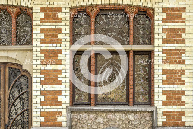 35 Rue le Correge, Brussels, Belgium, (1898), c2014-2017. Artist: Alan John Ainsworth.