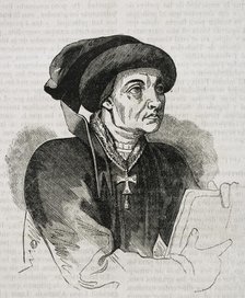 Inigo Lopez de Mendoza, (1398-1458), Spanish nobleman of the House of Mendoza, 1852.  Creator: Unknown.