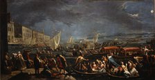 The feast of Saint Martha in Venice (La Sagra di Santa Marta), 1750-1755. Creator: Diziani, Gaspare (1689-1767).