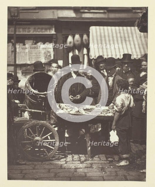 Cheap Fish of St. Giles's, 1881. Creator: John Thomson.