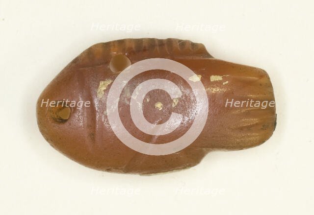 Amulet of a Fish, Egypt, Middle Kingdom (about 1700 BCE). Creator: Unknown.