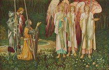 'The Vision of the Holy Grail', 1891. Creators: John Henry Dearle, Sir Edward Coley Burne-Jones.