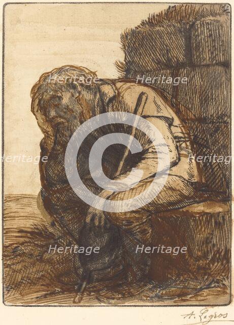Desperate Man (Le desespere). Creator: Alphonse Legros.