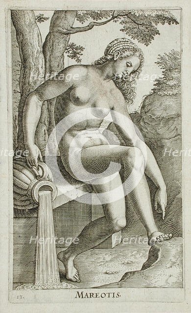 Mareotis, 1587. Creator: Philip Galle.