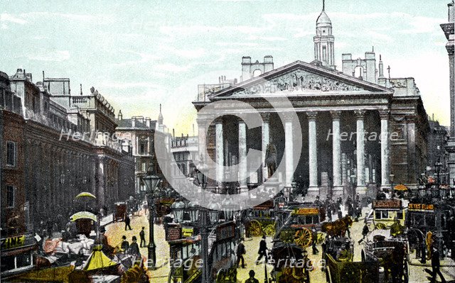 The Royal Exchange, London, 20th Century. Artist: Unknown